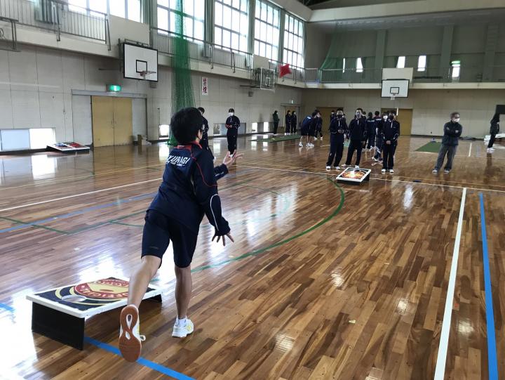 学校訪問（厳木中1）