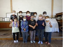皆さんマスクの中は笑顔ですの画像