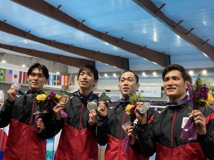 デフリンピックブラジル大会での戦績の画像