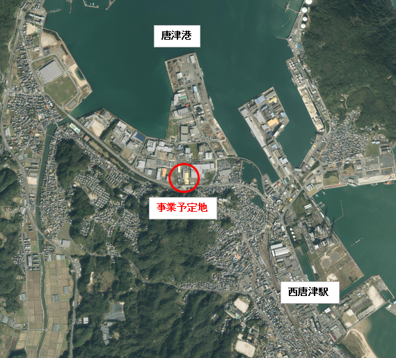 工場増設予定地の画像