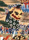 金獅子（唐津神祭行列図）