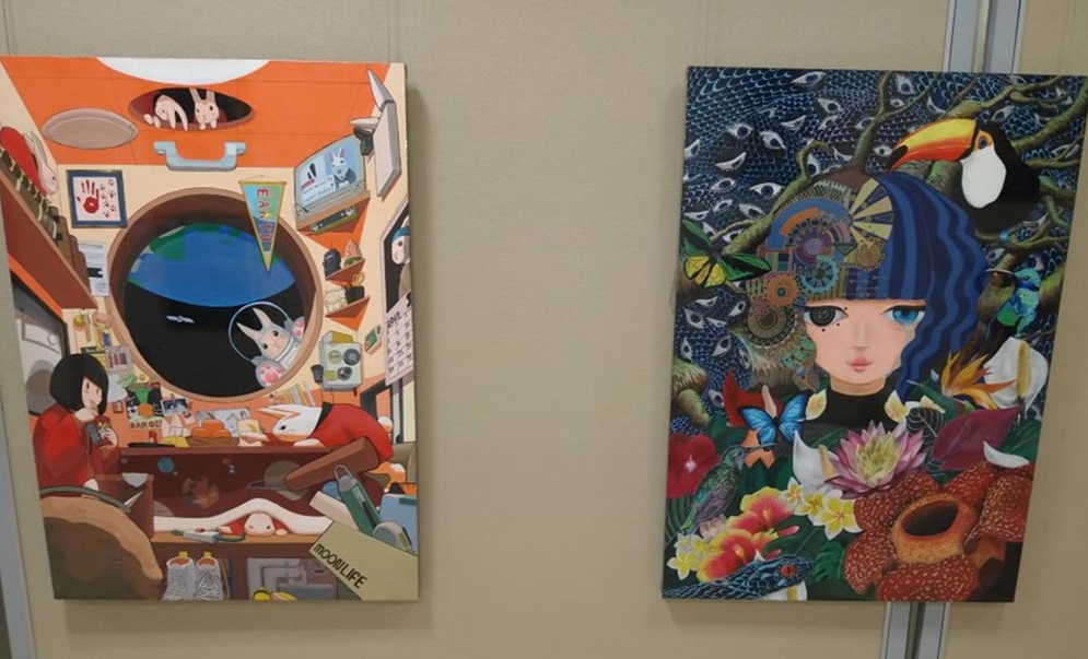 唐津東高等学校・唐津東中学校美術部・書道部合同部展
