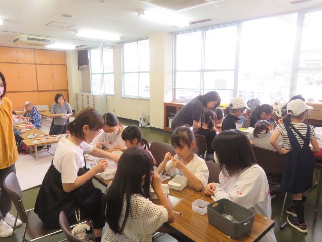 小物づくり写真